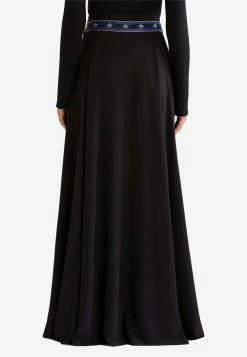 Etro Silk Skirt With Ribbons And Floral Detail Black 7 Etro Silk Skirt With Ribbons And Floral Detail Black -Evening Dresses Popular Store 13236 5066 200001 201