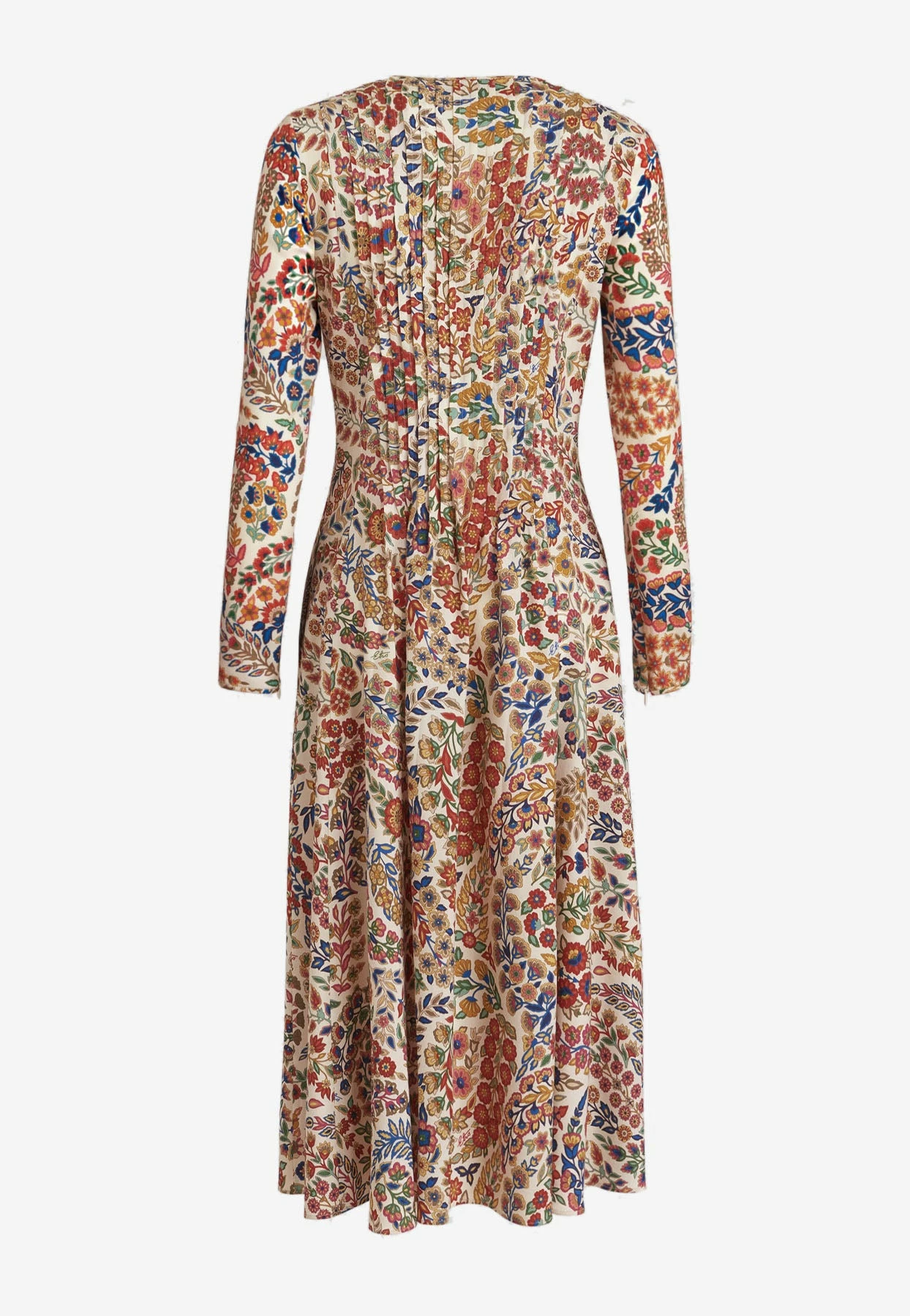 Etro Floral Paisley Midi Dress Multicolor 4 Etro Floral Paisley Midi Dress Multicolor - Image 4