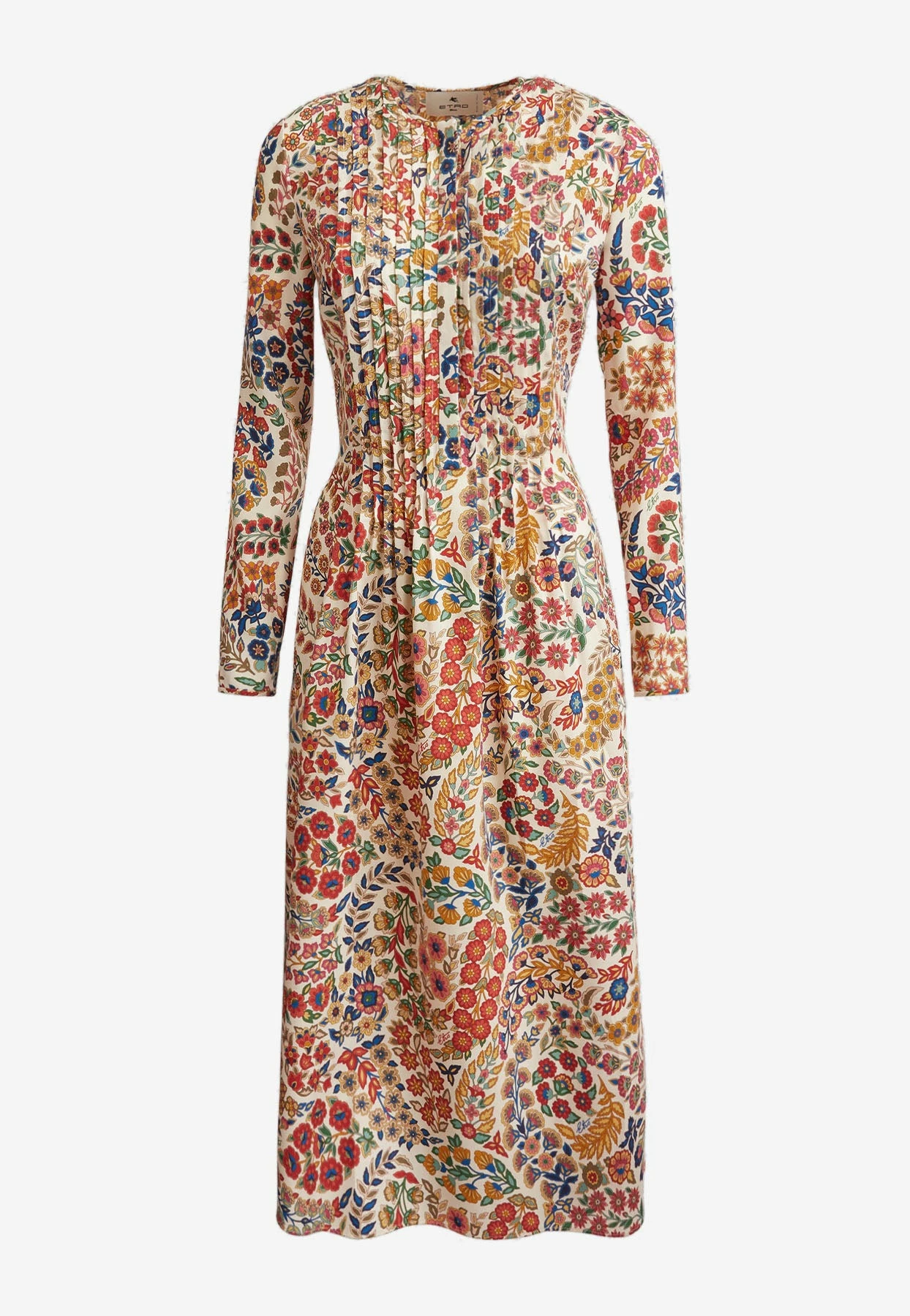 Etro Floral Paisley Midi Dress Multicolor 3 Etro Floral Paisley Midi Dress Multicolor - Image 3