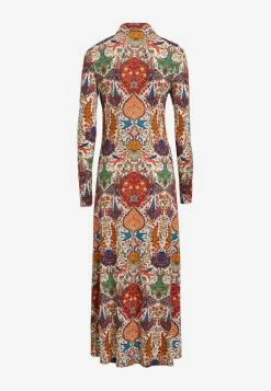 Etro Printed Midi Shirt Dress Multicolor 7 Etro Printed Midi Shirt Dress Multicolor -Evening Dresses Popular Store 13314 5208 200990