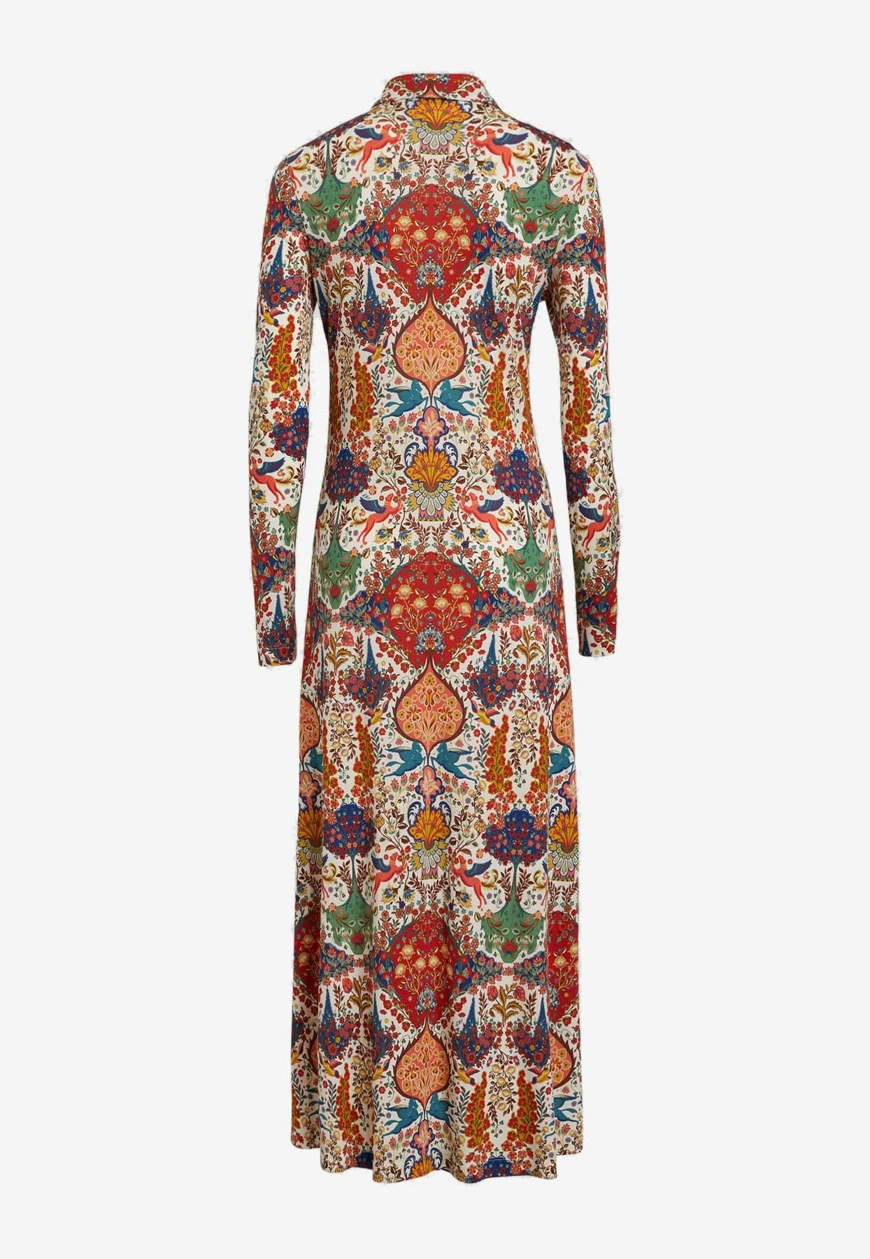 Etro Printed Midi Shirt Dress Multicolor 4 Etro Printed Midi Shirt Dress Multicolor - Image 4