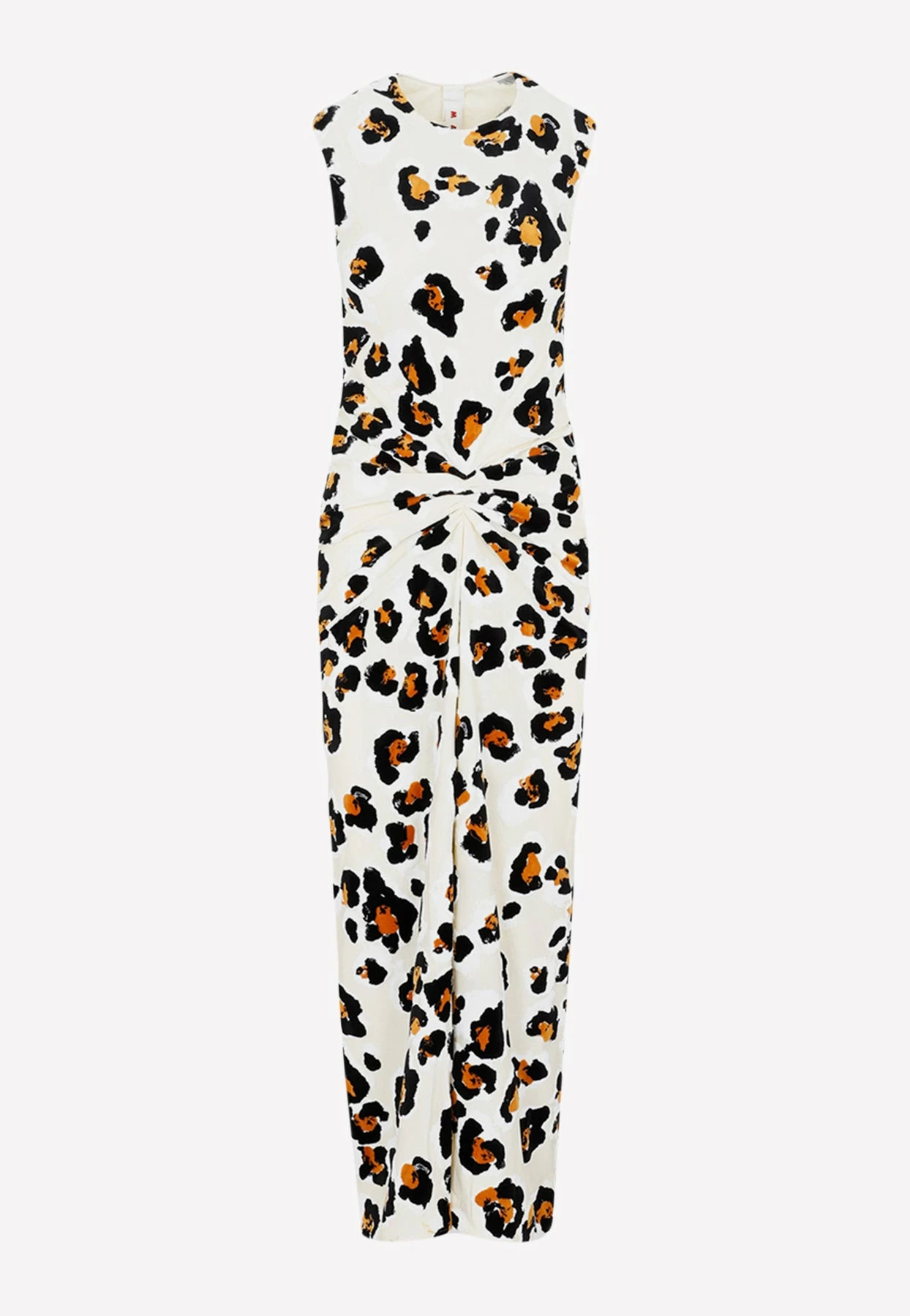 Marni Velour Jacquard Maxi Dress Multicolor 1 Marni Velour Jacquard Maxi Dress Multicolor