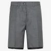 Miu Miu Grisaille Bermuda Shorts Gray