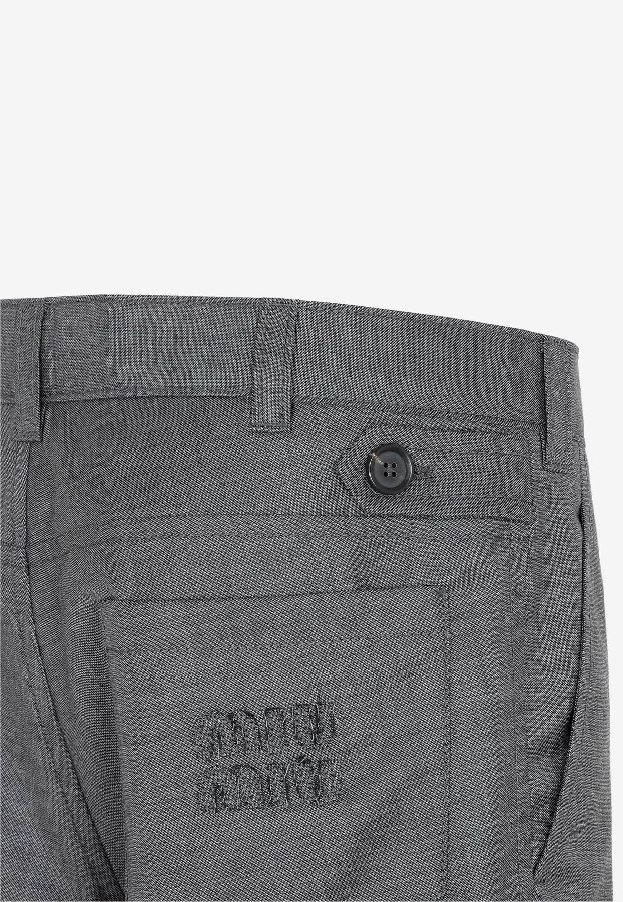 Miu Miu Grisaille Bermuda Shorts Gray 4 Miu Miu Grisaille Bermuda Shorts Gray - Image 4