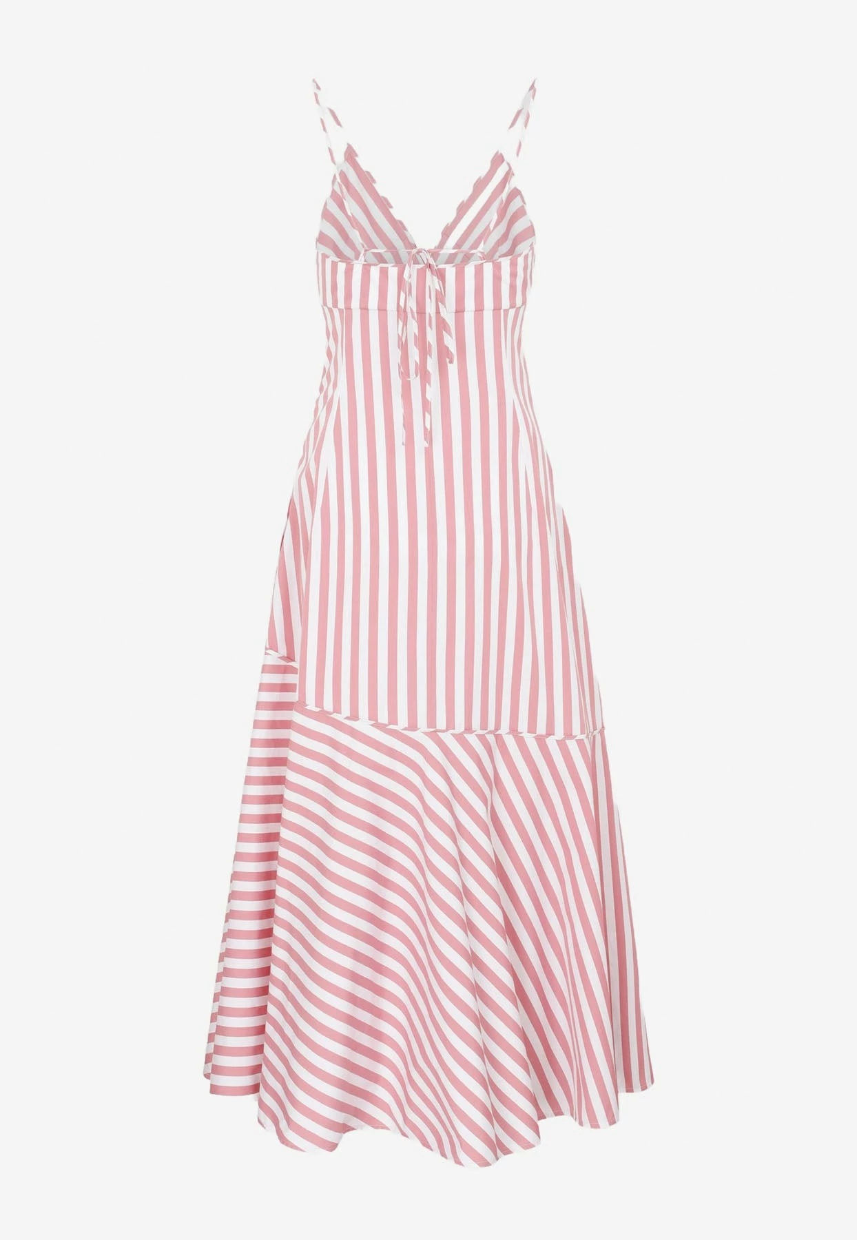 Jil Sander Striped Cotton Sundress Pink 2 Jil Sander Striped Cotton Sundress Pink - Image 2
