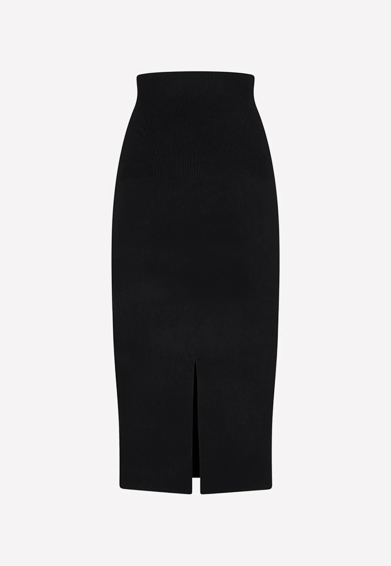 Victoria Beckham High-Rise Midi Skirt Black 2 Victoria Beckham High-Rise Midi Skirt Black - Image 2