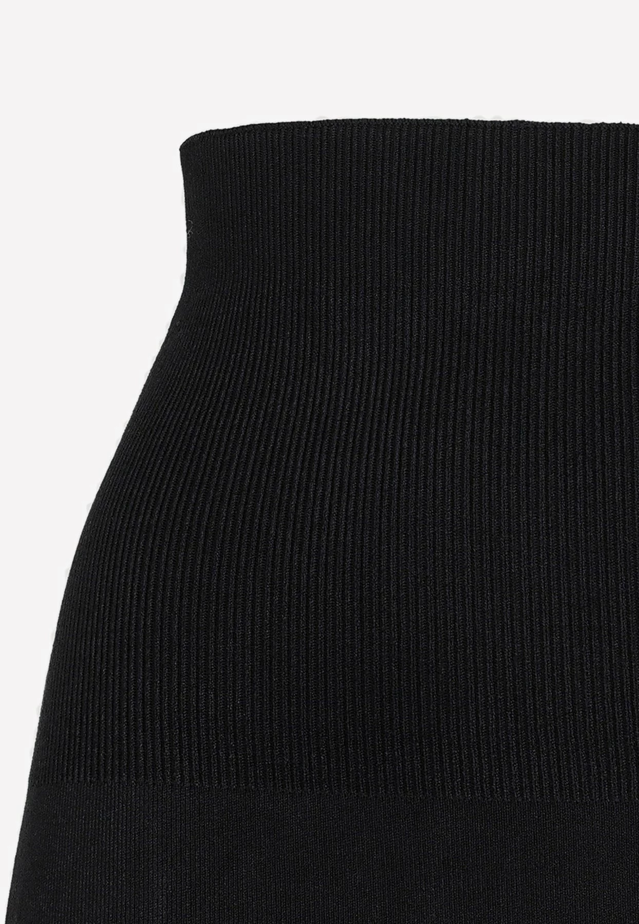 Victoria Beckham High-Rise Midi Skirt Black 4 Victoria Beckham High-Rise Midi Skirt Black - Image 4