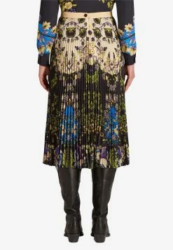 Etro Printed Pleated Midi Skirt Multicolor 7 Etro Printed Pleated Midi Skirt Multicolor -Evening Dresses Popular Store 18199 5137 200001 201