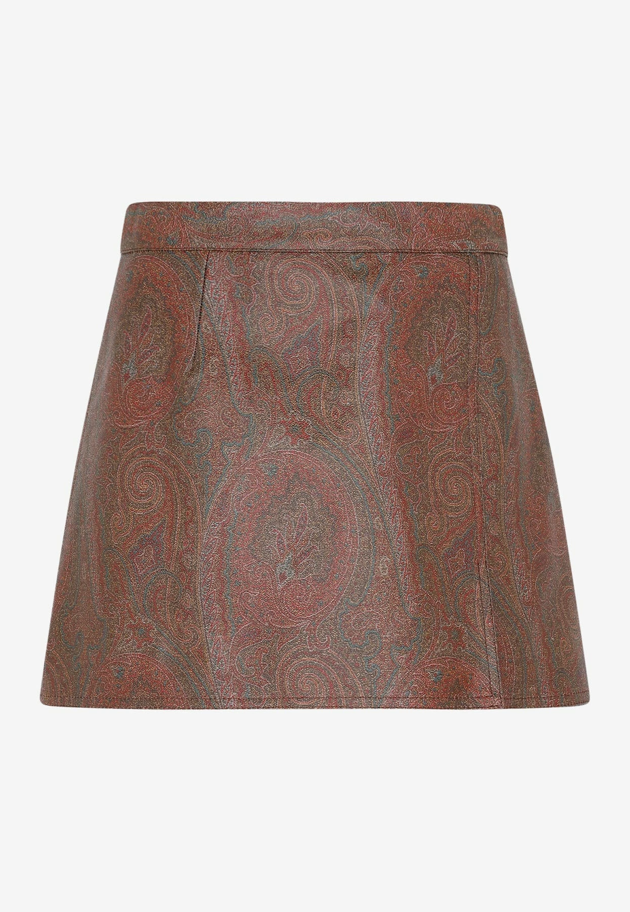 Etro Paisley-Print Mini Skirt Multicolor 1 Etro Paisley-Print Mini Skirt Multicolor