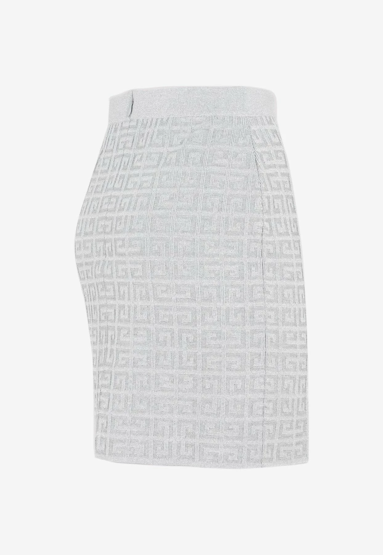 Givenchy Logo Monogram Mini Skirt Metallic 3 Givenchy Logo Monogram Mini Skirt Metallic - Image 3