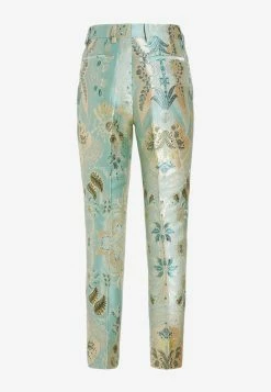 Etro Floral Jacquard Tailored Pants Mint 7 Etro Floral Jacquard Tailored Pants Mint -Evening Dresses Popular Store 19192 0532 200250
