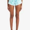 Etro High-Waist Paisley Print Mini Shorts Blue