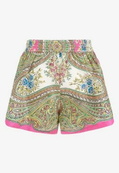 Etro Floral Paisley Silk Shorts Multicolor 9 Etro Floral Paisley Silk Shorts Multicolor -Evening Dresses Popular Store 19630 4468 200650
