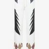Etro Straight-Leg Printed Jeans White