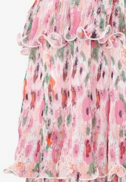 GANNI Floral Print Pleated Smock Midi Dress Multicolor 6 GANNI Floral Print Pleated Smock Midi Dress Multicolor -Evening Dresses Popular Store 21112022 137