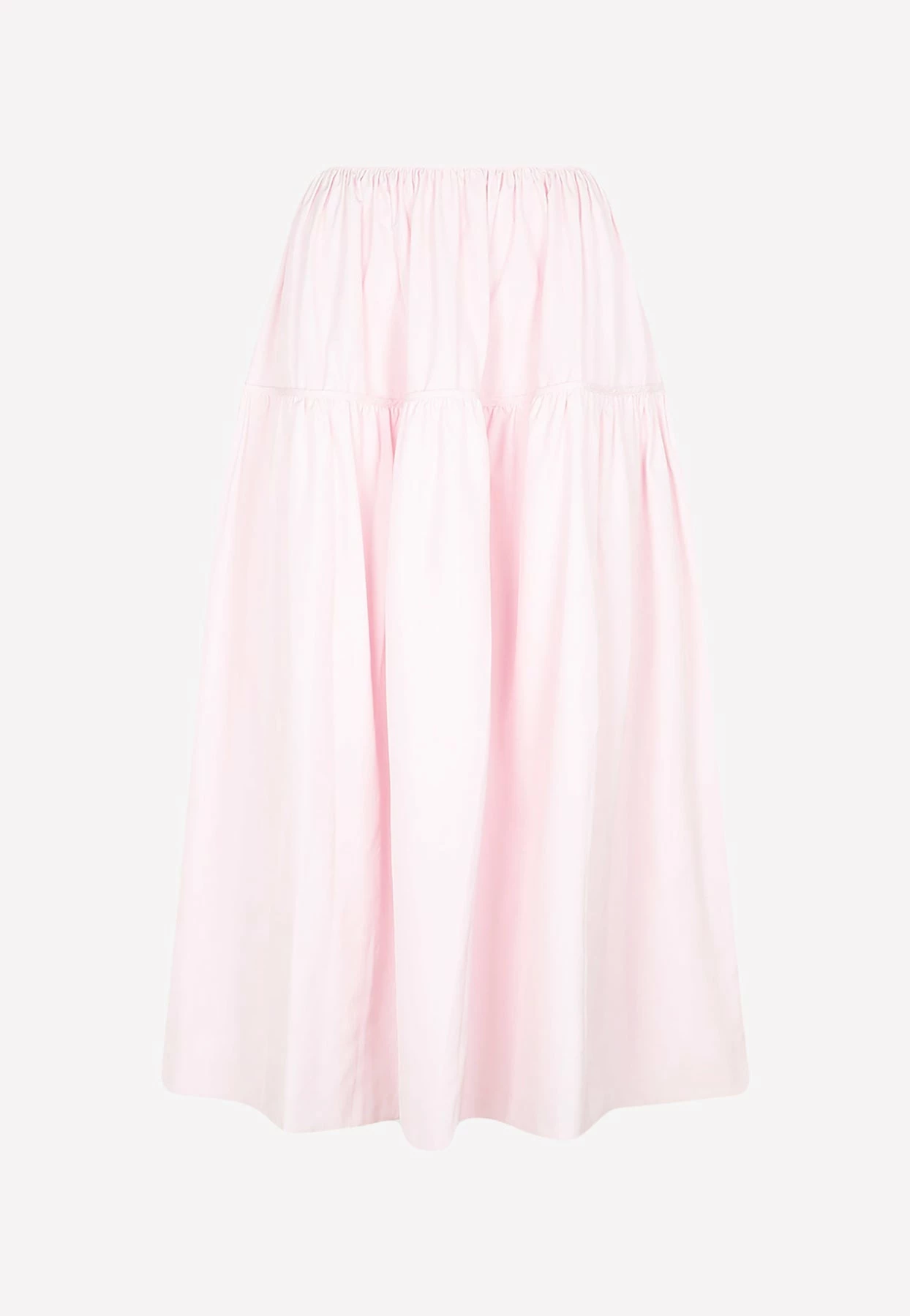 Cecilie Bahnsen Pleated Midi Annette Skirt Pink 1 Cecilie Bahnsen Pleated Midi Annette Skirt Pink
