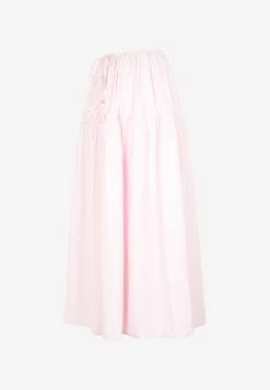 Cecilie Bahnsen Pleated Midi Annette Skirt Pink 6 Cecilie Bahnsen Pleated Midi Annette Skirt Pink -Evening Dresses Popular Store 24062022 014