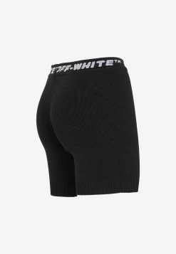 Off-White Logo Band Cycling Shorts Black -Evening Dresses Popular Store 24062022 110