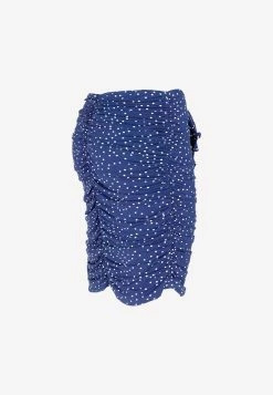 Magda Butrym Polka Dot Mini Skirt Navy -Evening Dresses Popular Store 25072022 193