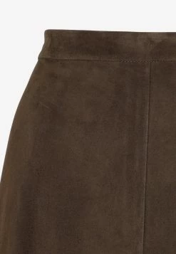 Max Mara Dancing Leather Midi Skirt Green -Evening Dresses Popular Store 26052022 141