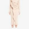MM6 Maison Margiela Fitted Midi Dress Nude
