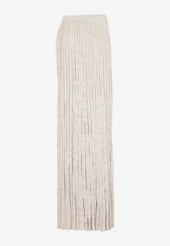 Christopher Esber Tie-Waist Pleated Maxi Skirt Beige 6 Christopher Esber Tie-Waist Pleated Maxi Skirt Beige -Evening Dresses Popular Store 28022022 246