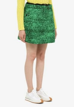 Moncler X JW Anderson A-line Padded Mini Skirt Green -Evening Dresses Popular Store 2D00002M1631 L MONGE 83D.c
