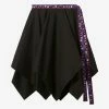 Emilio Pucci Asymmetric Mini Skirt Black