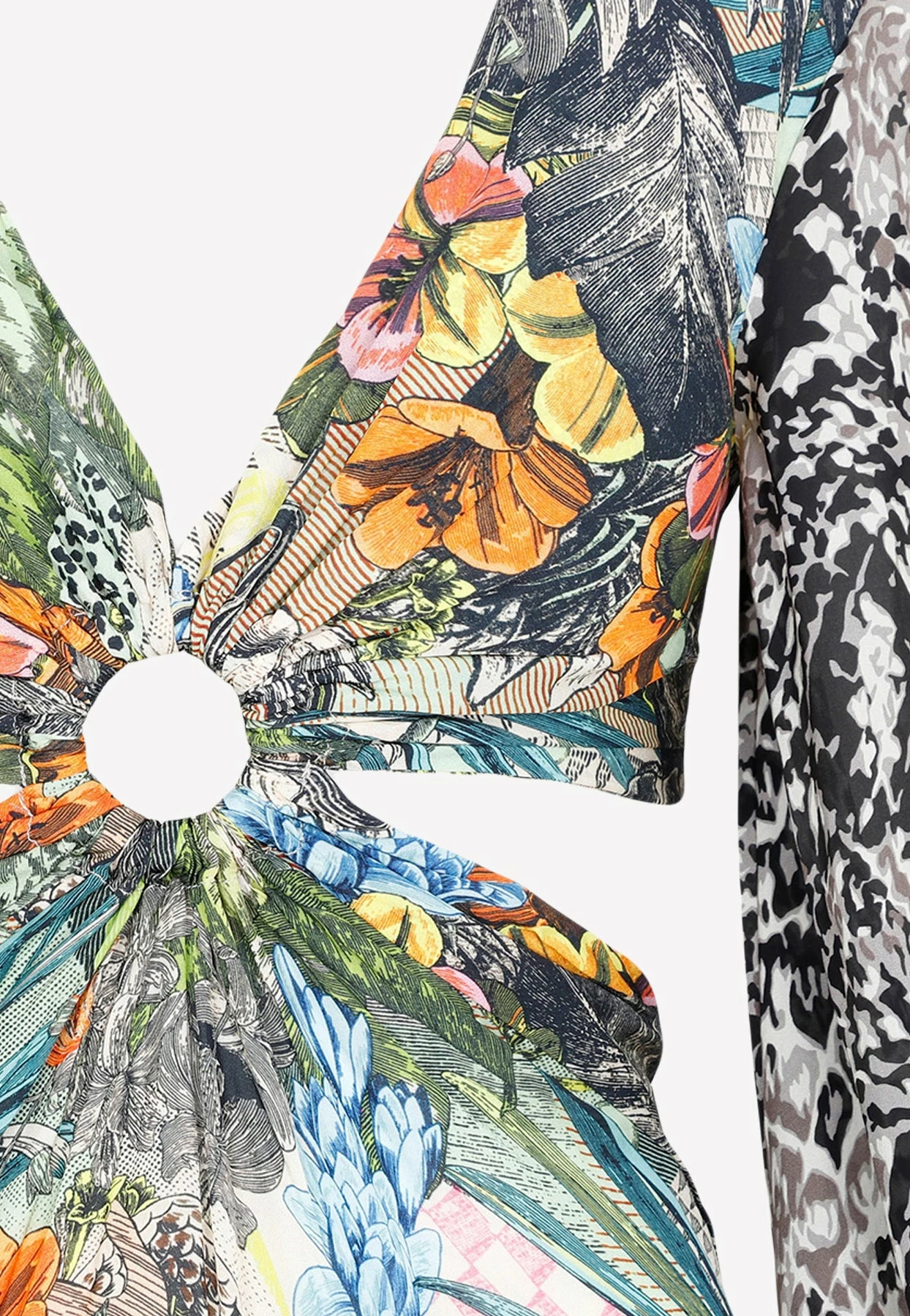 Anjuna Elisa Printed Mini Dress With Ruffles Multicolor 3 Anjuna Elisa Printed Mini Dress With Ruffles Multicolor - Image 3