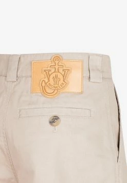 Moncler X JW Anderson Floral Patch Long Shorts Beige -Evening Dresses Popular Store 34531 161796