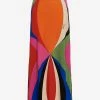 Emilio Pucci Goccia-Print Maxi Skirt Multicolor