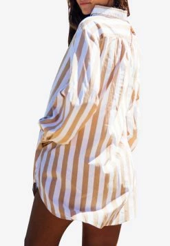 Les Canebiers Sauvageonne Long-Sleeved Shirt Dress Yellow 5 Les Canebiers Sauvageonne Long-Sleeved Shirt Dress Yellow -Evening Dresses Popular Store 3 f369b024 59d5 4155 8f5b bed929aad45e