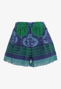 Zimmermann Tiggy Terry Fringed Shorts Multicolor 7 Zimmermann Tiggy Terry Fringed Shorts Multicolor -Evening Dresses Popular Store 5257ATIGBLUE 20MULTI