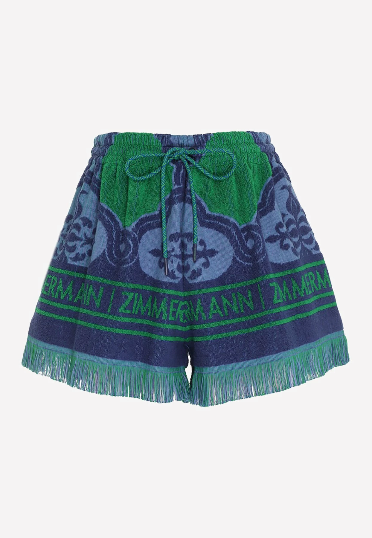 Zimmermann Tiggy Terry Fringed Shorts Multicolor 4 Zimmermann Tiggy Terry Fringed Shorts Multicolor - Image 4