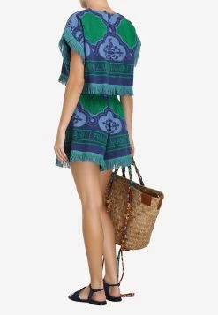 Zimmermann Tiggy Terry Fringed Shorts Multicolor 6 Zimmermann Tiggy Terry Fringed Shorts Multicolor -Evening Dresses Popular Store 5257ATIGBLUE 20MULTI 202
