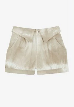 Stella McCartney Tie-Dye Shorts In Organic Cotton Beige -Evening Dresses Popular Store 603007 soh31 2743