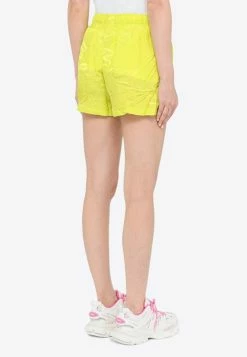 Balenciaga Logo Patch Creased-Effect Shorts Yellow 7 Balenciaga Logo Patch Creased-Effect Shorts Yellow -Evening Dresses Popular Store 671664TMO60 K BALEN 7204.d