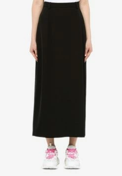 Balenciaga A-Line Maxi Skirt Black