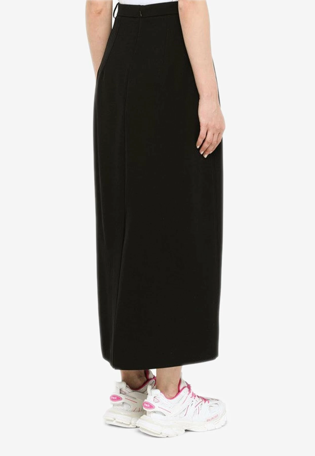 Balenciaga A-Line Maxi Skirt Black 3 Balenciaga A-Line Maxi Skirt Black - Image 3