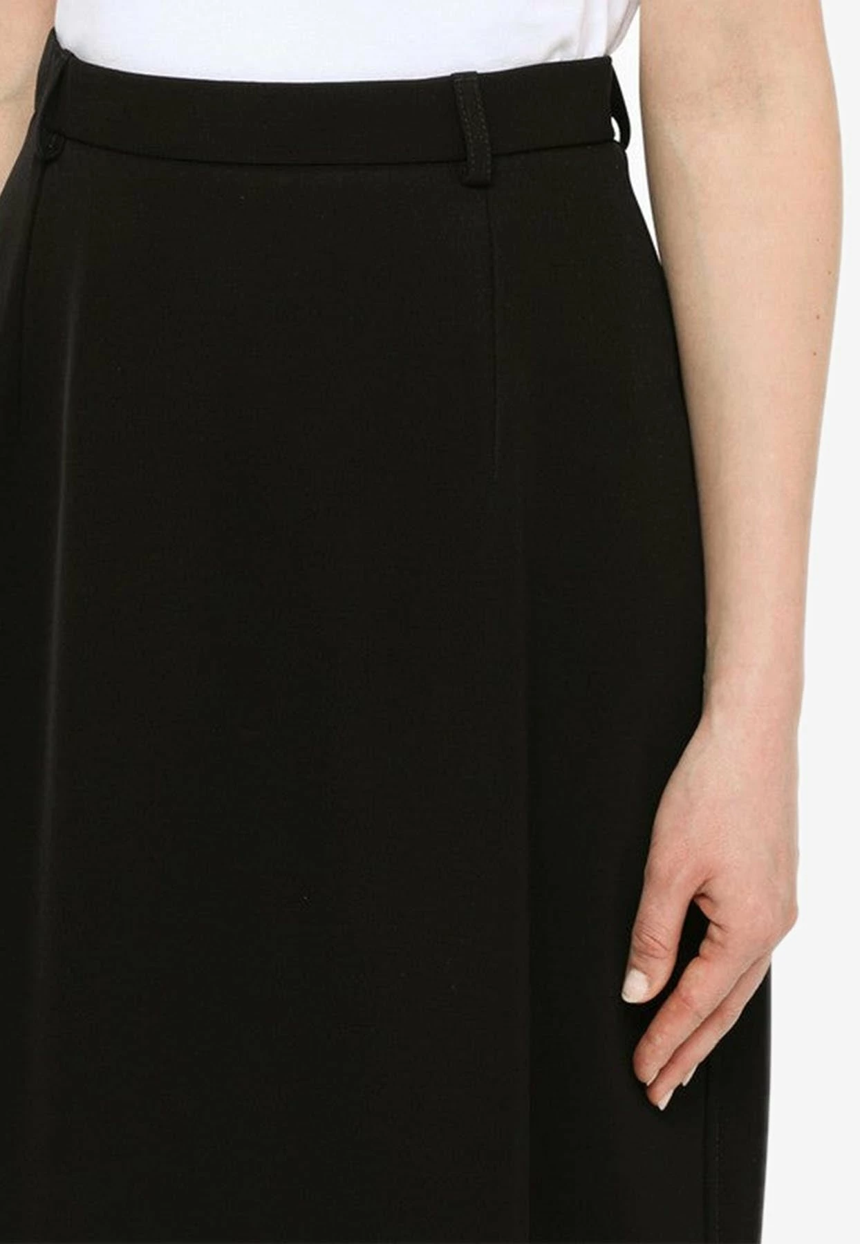 Balenciaga A-Line Maxi Skirt Black 4 Balenciaga A-Line Maxi Skirt Black - Image 4
