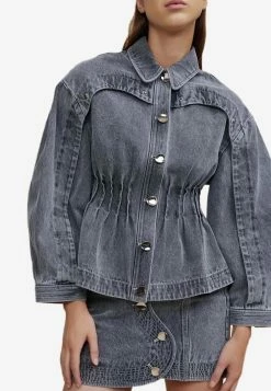 Acler Blake Denim Mini Skirts Gray 5 Acler Blake Denim Mini Skirts Gray -Evening Dresses Popular Store ACLER 20GREY 20WASH 20BLAKE 20SKIRT