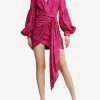 Acler Hanley Lace Mini Dress Fuchsia