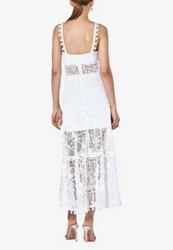 Alexis Lucila Laced Midi Dress White 5 Alexis Lucila Laced Midi Dress White -Evening Dresses Popular Store AWLPS20220000006753 202