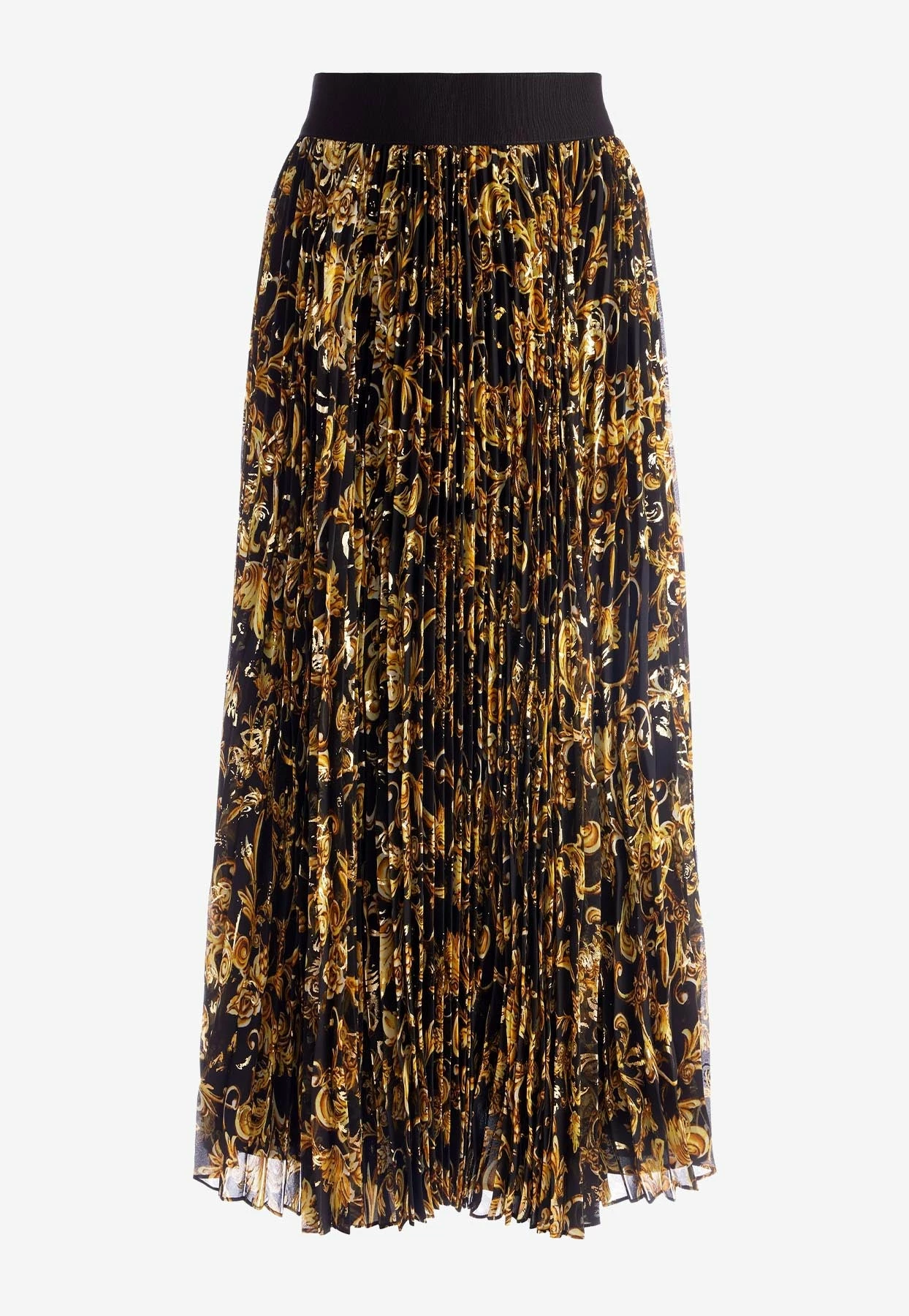 Alice + Olivia Katz Sunburst Pleated Midi Skirt Multicolor 4 Alice + Olivia Katz Sunburst Pleated Midi Skirt Multicolor - Image 4