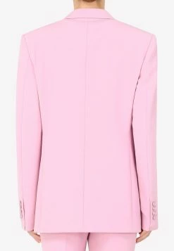 Dolce & Gabbana Single-Breasted Twill Blazer Lilac -Evening Dresses Popular Store F29NVT 20FUSQ8 20FA441 20A