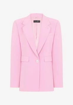 Dolce & Gabbana Single-Breasted Twill Blazer Lilac -Evening Dresses Popular Store F29NVT 20FUSQ8 20FA441 20B