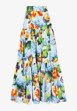 Dolce & Gabbana Floral Print Maxi Skirt Multicolor -Evening Dresses Popular Store F4A8QT 20HS5MA 20HA3JA 20B