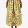 Dolce & Gabbana High-Rise Floral Midi Skirt Multicolor