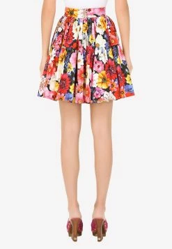 Dolce & Gabbana Floral Pleated Mini Skirt Multicolor 6 Dolce & Gabbana Floral Pleated Mini Skirt Multicolor -Evening Dresses Popular Store F4CB1T 20HS5L8 20HN3IX 20A