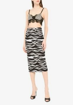 Dolce & Gabbana Sequins Embellished Midi Pencil Skirt In Chantilly Lace Monochrome 6 Dolce & Gabbana Sequins Embellished Midi Pencil Skirt In Chantilly Lace Monochrome -Evening Dresses Popular Store F4CDWT 20GDAQ8 20S9000 203